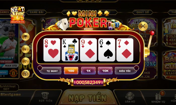 Mini Poker Nhatvip Kinh nghiệm chơi Mini Poker Nhatvip bất bại