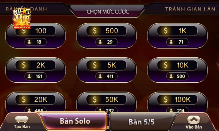 Sâm lốc Nhatvip Game bài Sâm lốc Nhatvip được nhiều người chơi yêu thích