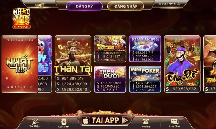 trên dưới Nhatvip Tổng quan về game đổi thưởng trên dưới Nhatvip